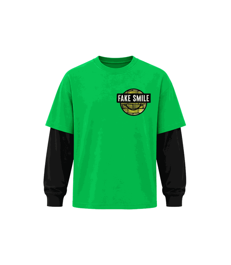 Forest Two-Tone Long Sleeve