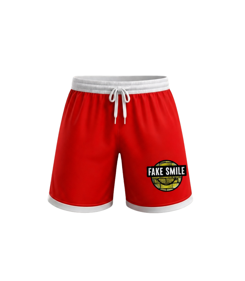 Crimson Court Shorts