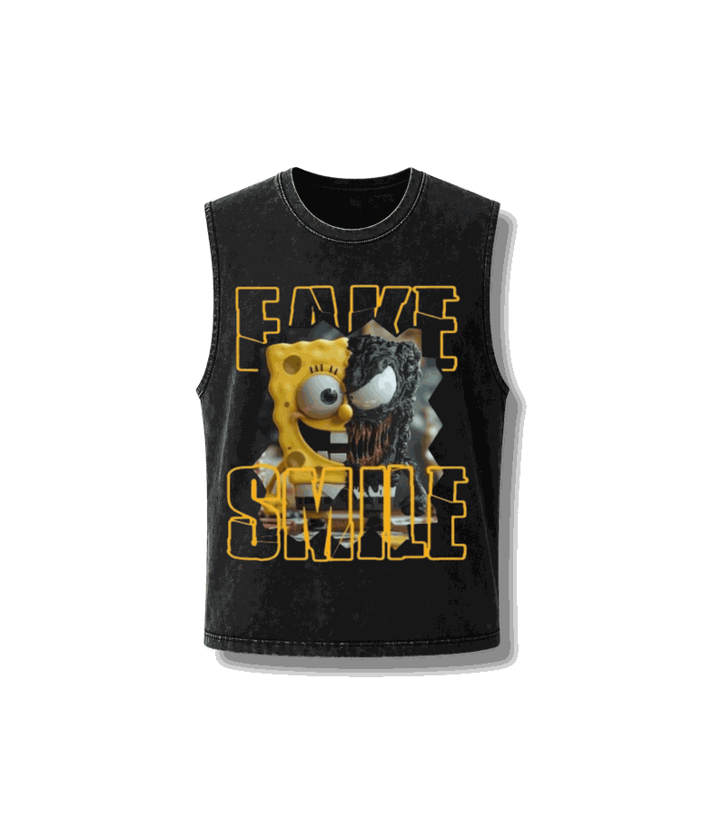 Twin Faces Tank